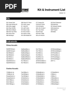 Strike Multipad Kit Instrument List v1 0