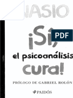 Nasio - Sí, el psicoanálisis cura.pdf