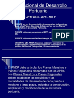 PLAN NACIONAL DE DESARROLLO PORTUARIO.pps