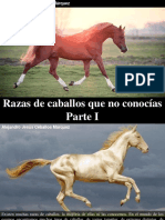 Alejandro Jesús Ceballos Marquez - Razas de Caballos Que No Conocías, Parte I