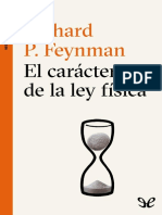 El Caracter de La Ley Fisica - Richard Phillips Feynman PDF