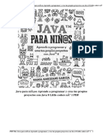 Java para Ninos Aprende A P PDF