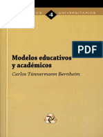 Modelos Educativos y Academicos