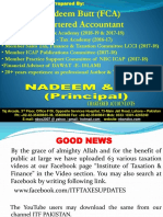 Nadeem Butt (FCA) Chartered Accountant