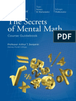 The Great Courses The Secrets of Mental Math