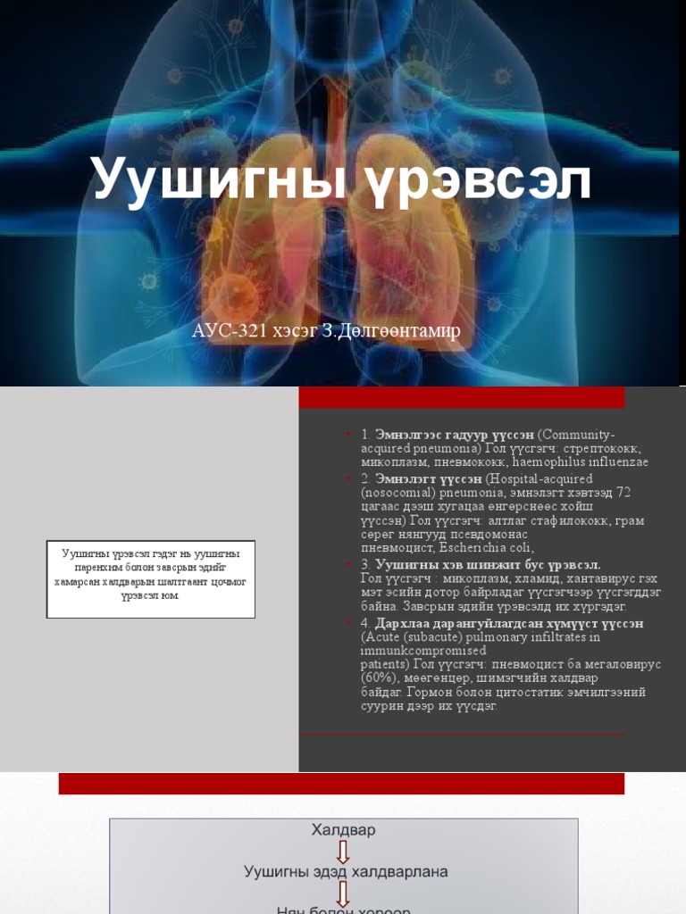 уушгины үрэвсэл | PDF