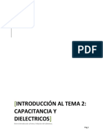 Introducción a la capacitancia y los dieléctricos