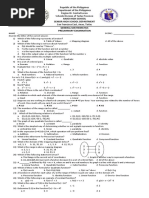 General Math 1st Quarter Exam