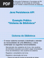 Java Controle Biblioteca