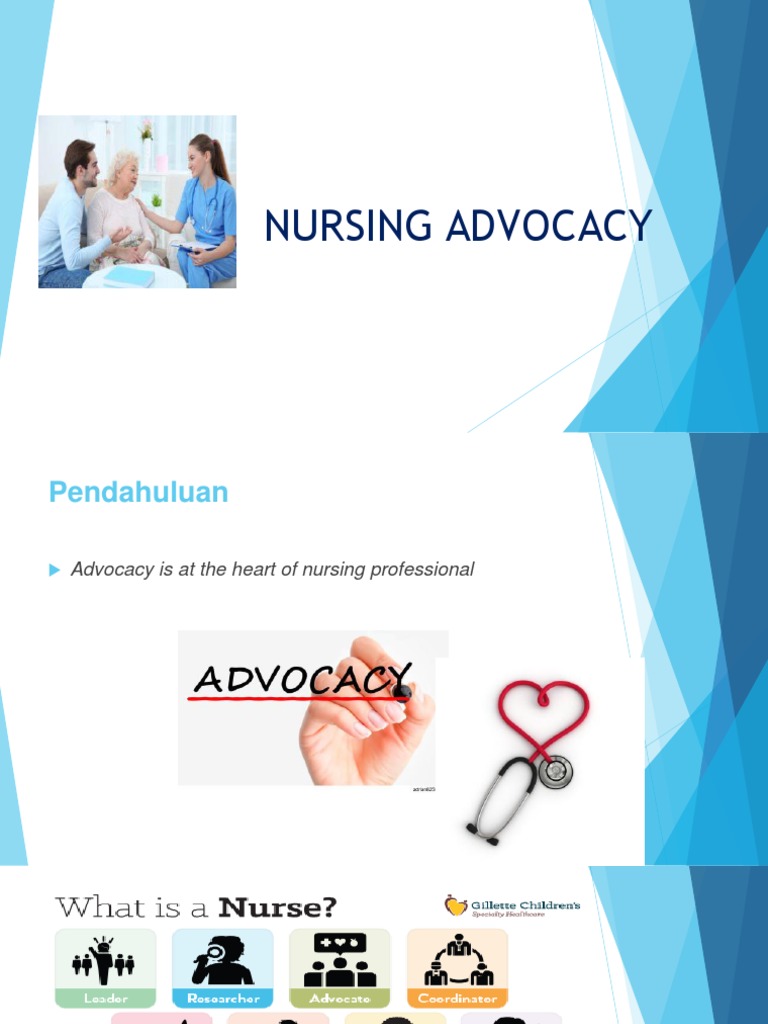 Nursing Advocacy Pdf