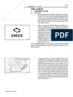 Pre-Check: 1. Diagnosis System