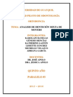 Analisis de Moyers