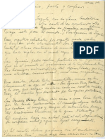 Manuscrito Carlos Pezoa Véliz
