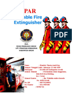 Portable Fire Extinguisher: Oleh, Dinas Pekerjaan Umum Upt. Pemadam Kebakaran Kabupaten Gresik