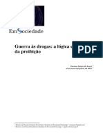 Revista em Sociedade - Guerra Às Drogas - A Lógica Econômica Da Proibição