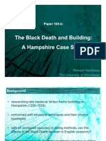 The Black Death and Building