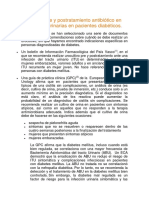 Urocultivo Pre y Post Tratamiento Antibiótico en Infecciones Urinarias en Pacientes Diabéticos