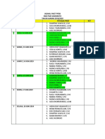 Jadwal Piket PPDB SMK Pgri Somoroto TAHUN AJARAN 2019/2020 NO Hari/Tanggal Petugas Piket KET 1 SELASA, 11 JUNI 2019