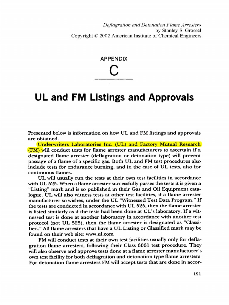 Ul - FM Approvals PDF | PDF | Technology & Engineering