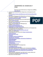 Webs de Enfermería de Urgencias y Emergencias