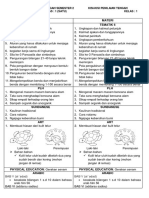 Kisi-Kisi PTS Kelas 1 Semester 2