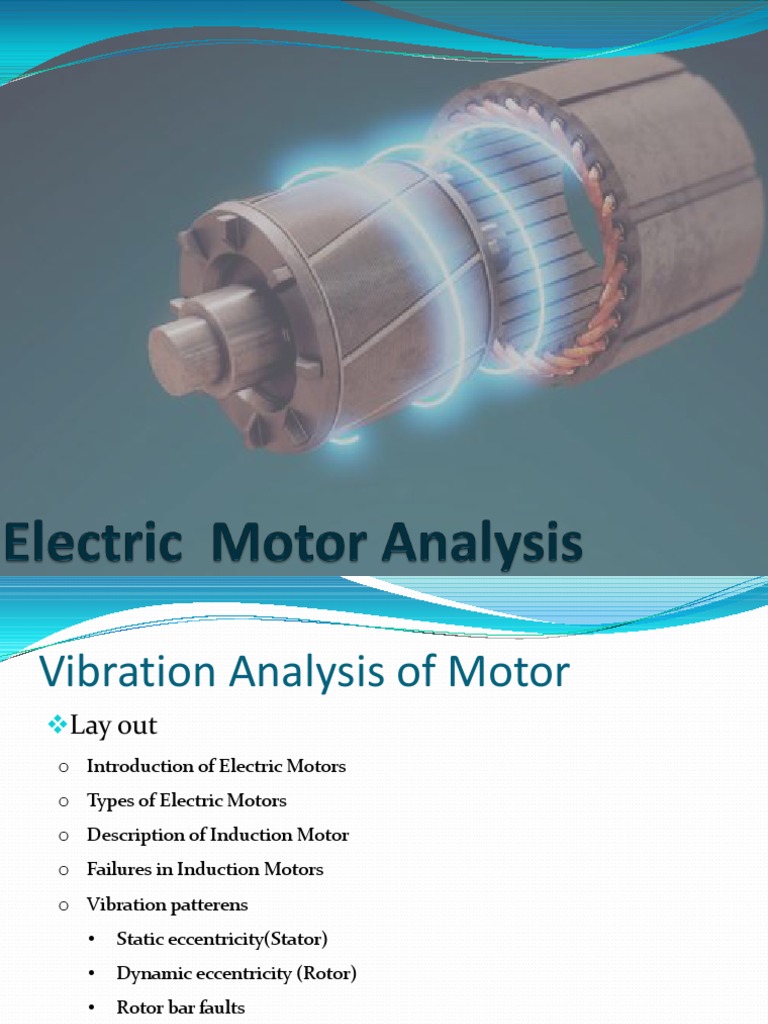 Electric Motor Analysis PDF Electric Motor Field