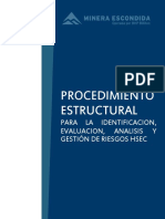 Procedimiento para La Identificacion, Evaluacion, Analisis y Gestiã N de Riesgos Hsec