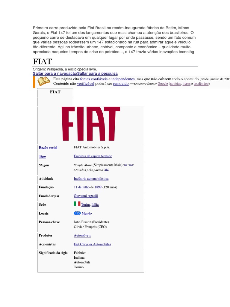 Fiat Uno – Wikipédia, a enciclopédia livre