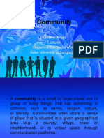  Community