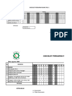 Checklist Ruangan Poli 1