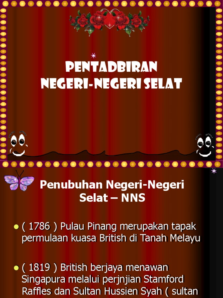 Penubuhan Negeri Selat Pdf