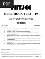 Cbse Mock Test 4_science_jan 14 2019