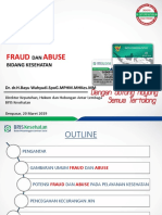 Fraud Dan Abuse Bidang Kesehatan - BPJS - Kesehatan-Compressed PDF