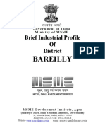 Bareilly: Brief Industrial Profile of District
