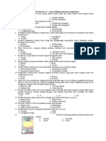 Soal Prakarya Kelas 8 (PTS Genap 2018-19)