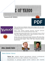 Failure of Yahoo - Tugas Presentasi SCM