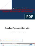 03 For Supplier Iresource & ISDP Operation PDF