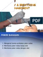 Manajemen Airway Dan Breathing Management