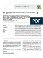 HPLC profile and antibiotic-modifying activity of Azadirachta indica A. Juss, (Meliaceae)