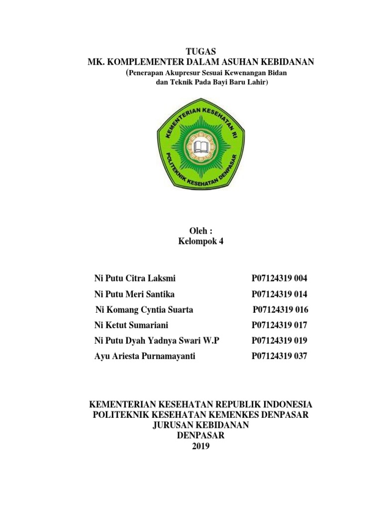 Akupresur Bayi untuk Bidan | PDF | Kesehatan Holistik