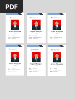 PT SIGAP DASA PERKASA Identification Card Rules