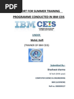 Download Online Examination System Project Report by Shashwat Sharma SN42010181 doc pdf