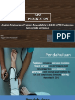 Analisis Pelaksanaan Program Antenatal Care (K4)