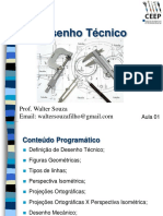 Desenho Técnico Aula Introdução