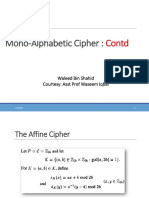  Affine Cipher