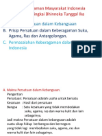 Bhinneka Tunggal Ika dan Keberagaman Masyarakat