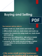 Buying and Selling