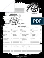 Revólveres y Ocultistas - Hoja de Personajes PDF