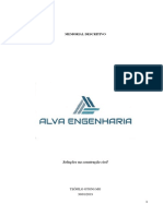 Memorial Descritivo - ALVA ENGENHARIA PDF