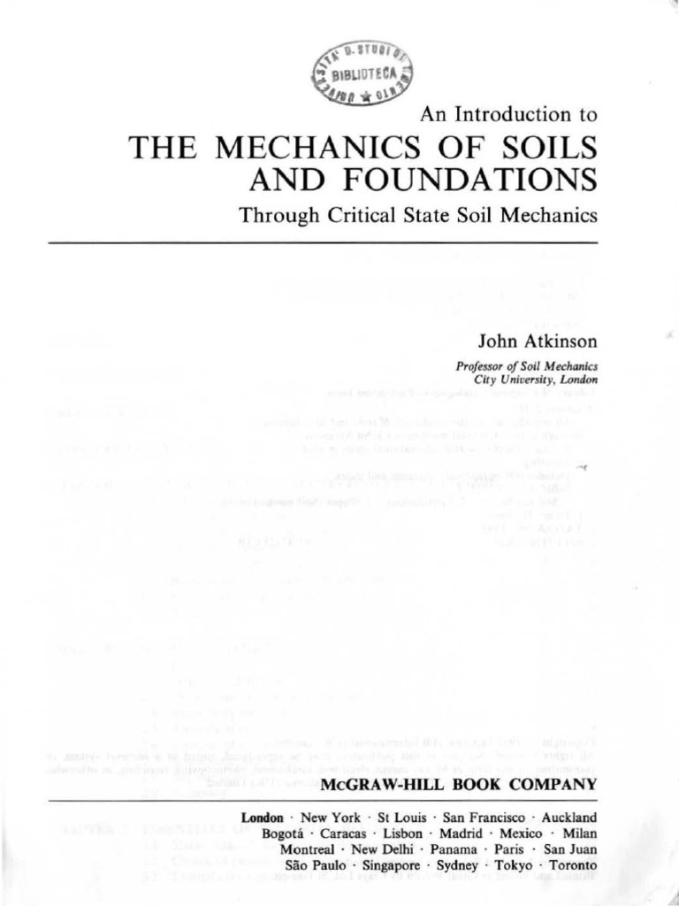 Soil Mechanics | PDF | Geotechnical Engineering | Soil Mechanics